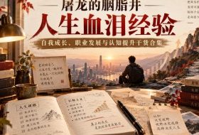 屠龙的胭脂井人生血泪经验｜自我成长、职业发展与认知提升干货合集【文档】