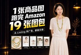 一张商品图,怎么做成Amazon 19张完整图包?我把整个流程跑了一遍