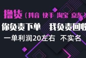 抖音淘宝快手买手项目,一单利润20左右,单号每天下三单,可矩阵【揭秘】
