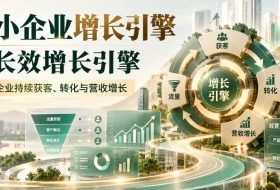 中小企业增长引擎，建长效增长引擎，驱动企业持续获客、转化与营收增长