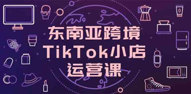 东南亚跨境TikTok小店运营课，掌握店铺设置与流量转化核心技巧